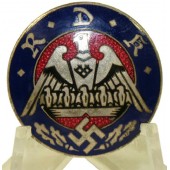Insignia de miembro del 3er Reich RdK- Reichsbund der Kinderreichen, esmalte azul- Kreiswart