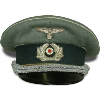 Frühe Infanterie Deutsche Offiziere Schirmmütze. Espenlaub militaria