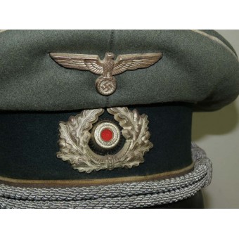 Ufficiali precoce fanteria tedesca visiera del cappello. Espenlaub militaria