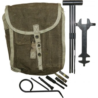 Maxim- oder Gorjunow-Maschinenpistole KIT mit Original-Leinwand-Umhängetasche. Espenlaub militaria