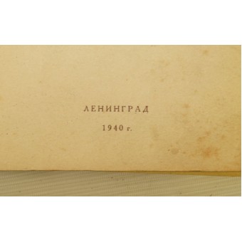 URSS grafico atlante, edizione 1940, tasca di piccola dimensione, Rare.. Espenlaub militaria