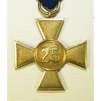 Alemán Wehrmacht 25 años cruz de servicio larga. Espenlaub militaria
