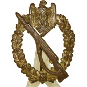 Infanteri Assault Badge, buntmetall