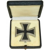 Croce di Ferro 1939, 1a Classe con scatola originale di emissione, marcata 