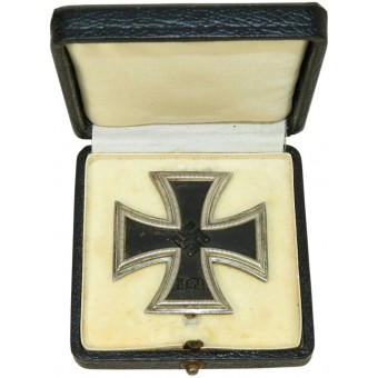 Iron Cross 1939, 1 ° classe con la scatola originale di edizione, denominata 20. Espenlaub militaria