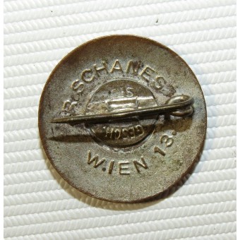 NSDAP distintivo, P.Schanes, Wien, rara, 18,75 millimetri. Espenlaub militaria