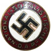 Insignia NSDAP, P.Schanes, Viena, rara, 18,75 mm