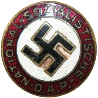 NSDAP -merkki, P.Schanes, Wien, harvinainen, 18,75 mm. Espenlaub militaria