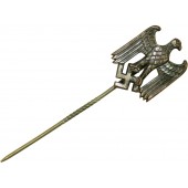 Wehrmacht servant pin for civilian suite. Brass