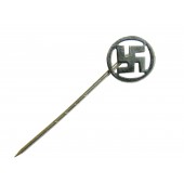 12 mm sympathisant badge van de Nazi Partij van Duitsland pinback