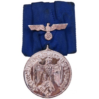 Медаль 4 года службы в вермахте на колодке. Интересный вариант. Espenlaub militaria