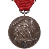 Medaglia commemorativa in onore dell'Anschluss dell'Austria il 13 marzo 1938