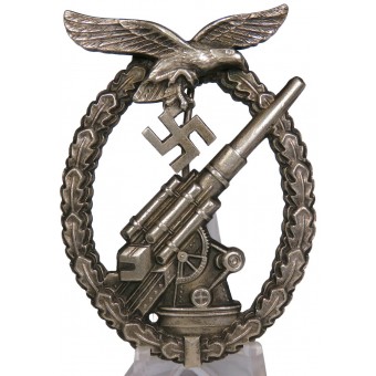 Flakkampfabeichen der Luftwaffe - Brehmer Markneukirchen. Espenlaub militaria
