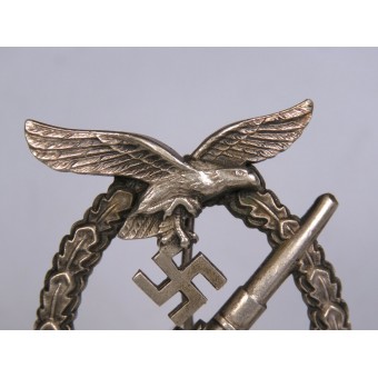 Flakkampfabzeichen der Luftwaffe- Brehmer Markneukirchen. Espenlaub militaria