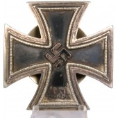 Croce di Ferro di 1a classe 1939. Rudolf Souval Wien. L / 58. Schiena a vite