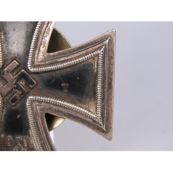 Железный крест 1-го класса 1939 года. Рудольф Суваль. L/58. Крест на винте. Espenlaub militaria