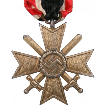 Kriegsverdienst Kreuz Mit Schwertern II Klasse 1939, merkitty 100 - Rudolf Wächter & Lange. Espenlaub militaria
