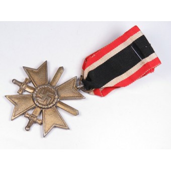 Kriegsverdienst Kreuz MIT Schwertern II Klasse 1939, Marcado 100 - Rudolf Wächter & Lange. Espenlaub militaria