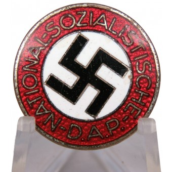 Insignia de miembro de NSDAP - M1 / ​​155 RZM. Schwertner & Cie. Espenlaub militaria