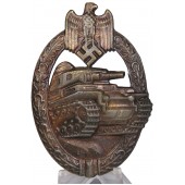 Panzerkampfabzeichen in Bronze. Карнет. R.K