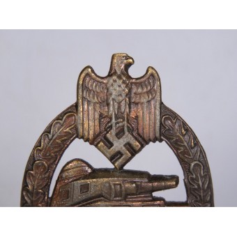 Panzerkampfabzeichen en bronze - R.k. Espenlaub militaria