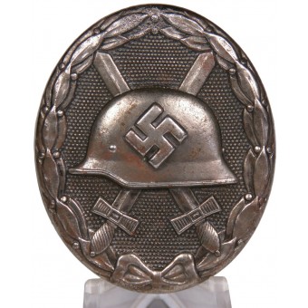 Steinhauer & Lück 4 marked wound badge 1939 in black. Espenlaub militaria