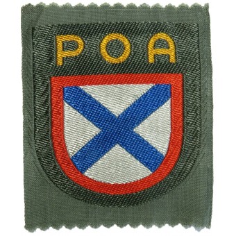 III Reich. Russian liberation army POA sleeve patch. Espenlaub militaria