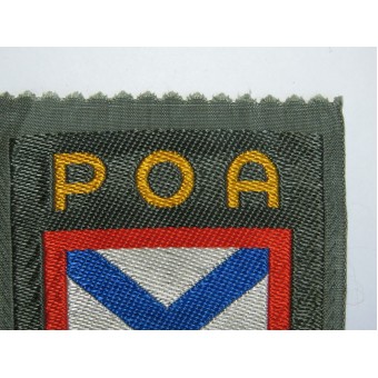 III Reich. Russian liberation army POA sleeve patch. Espenlaub militaria
