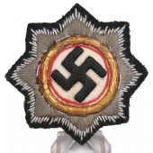 Deutsches Kreuz in Gold Stoffausführung. Для танкистов