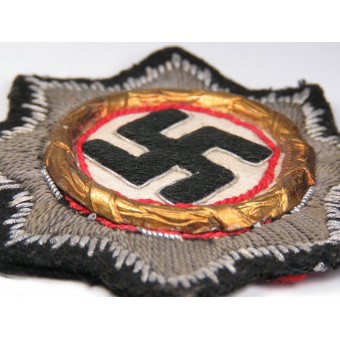 Deutsches Kreuz in Gold Stoffausführung. Для танкистов. Espenlaub militaria