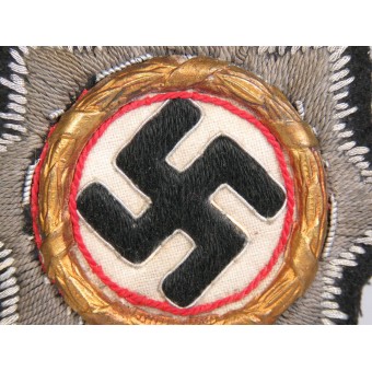 Deutsches Kreuz Gold Stoffausführungissa. Paneria. Espenlaub militaria