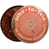 Оригинальный шоколад Вермахта в банке Scho-ka-kola. 1941 год