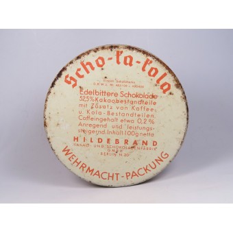 Alkuperäinen Wehrmacht Chocolate Scho-ka-Kola. 1941 vuosi. Espenlaub militaria