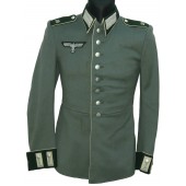 The parade tunic to obergefreiter of the 19th Bavarian infantry regiment of the Wehrmacht