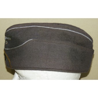 Sombrero de guarnición del oficial de reconocimiento de Wehrmacht, salado.. Espenlaub militaria