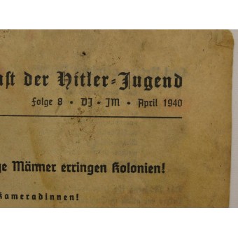 3 educatieve propaganda-leerboeken voor de Hitler-jeugd. Espenlaub militaria