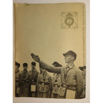 Grenadier attack,  informative booklet for Hitler youth leaders. January 1943. Espenlaub militaria