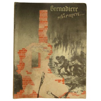 Grenadjärattack, informationsbroschyr för ledare för Hitlerjugend. Januari 1943. Espenlaub militaria