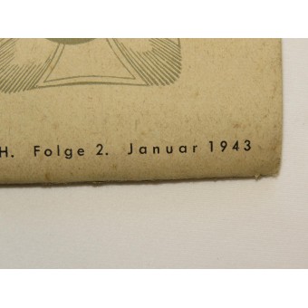 Grenadjärattack, informationsbroschyr för ledare för Hitlerjugend. Januari 1943. Espenlaub militaria