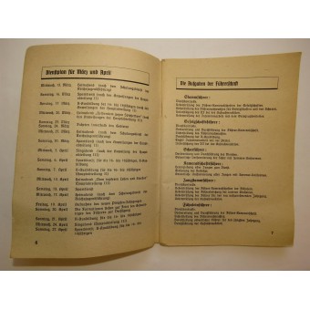 Handbok för HJ-DJ-ledaren, mars/april 1940. Espenlaub militaria