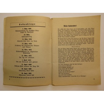 HJ-DJ-johtajan käsikirja, März/huhtikuu 1940. Espenlaub militaria