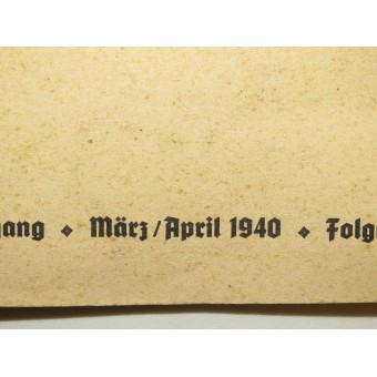 Handbok för HJ-DJ-ledaren, mars/april 1940. Espenlaub militaria