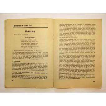 HJ -DJ-leiders handboek met propaganda, 1940, mei. Espenlaub militaria