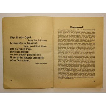 HJ-DJ Leaders monthly issue handbook, Nov. 1940. Espenlaub militaria