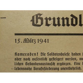 Серия брошюр  из солдатского ранца . 15 Марта 1941г.. Espenlaub militaria