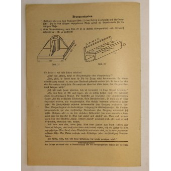 Soldiers letters for job learning - Basic knowledge for electrical engineer. Espenlaub militaria