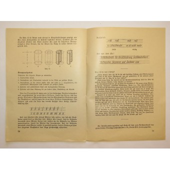 Le lettere dei soldati per lapprendimento di lavoro - conoscenze di base per le occupazioni lavoro in metallo. Espenlaub militaria