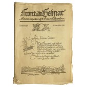 Soldiers newspaper  "Front and Motherland"