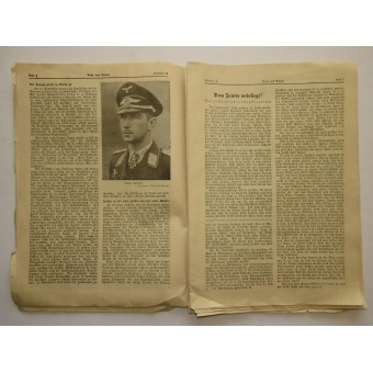 Газета для немецких солдат Фронт и Родина- Front und Heimat. Espenlaub militaria