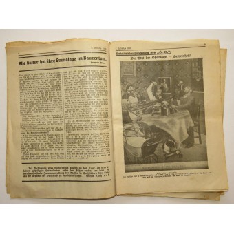 El periódico del partido nazi austríaco - Österreichischer Beobachter. Espenlaub militaria